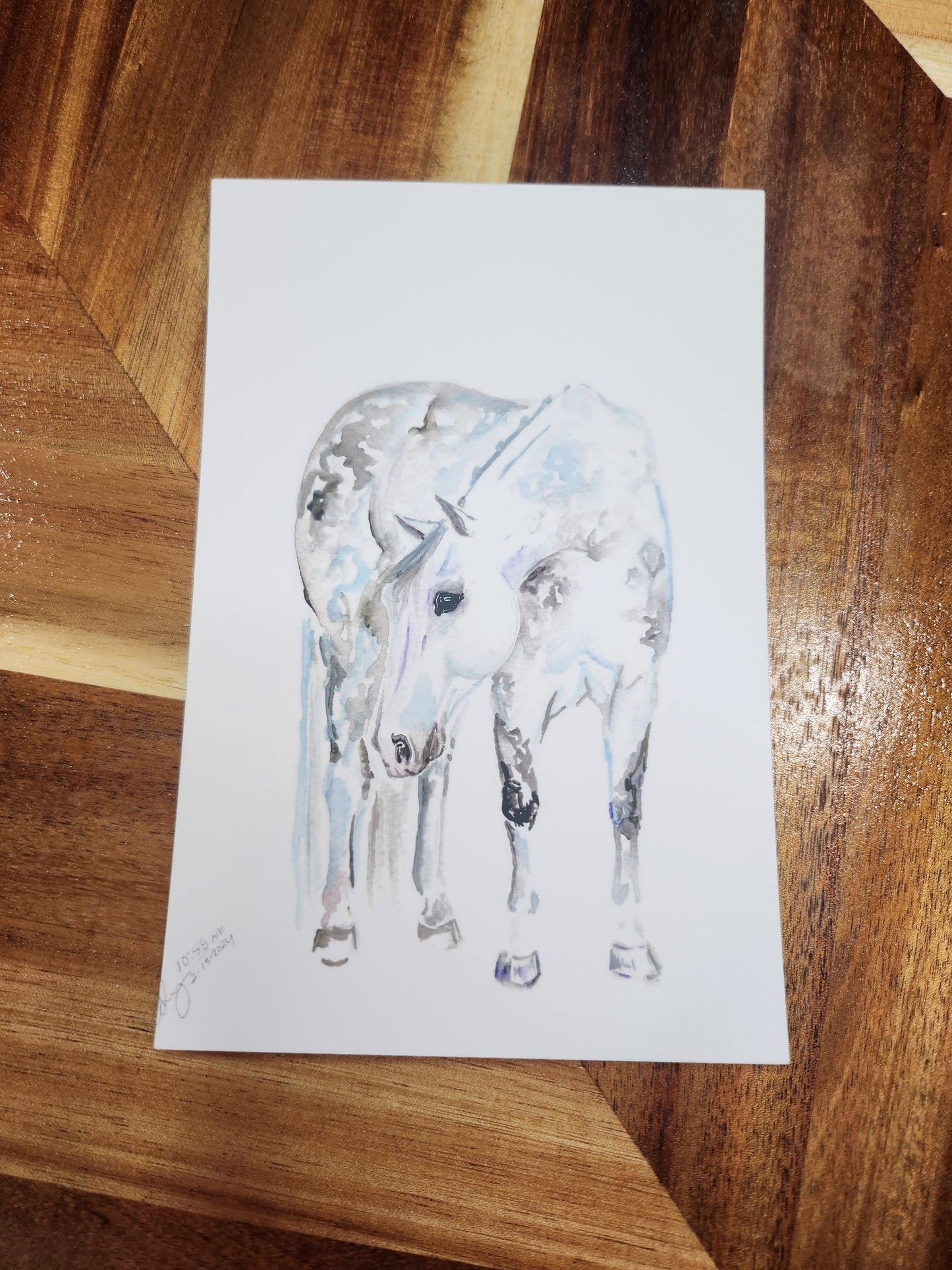 #26 Tuppins Postcard (4x6) - SonaEquestrian