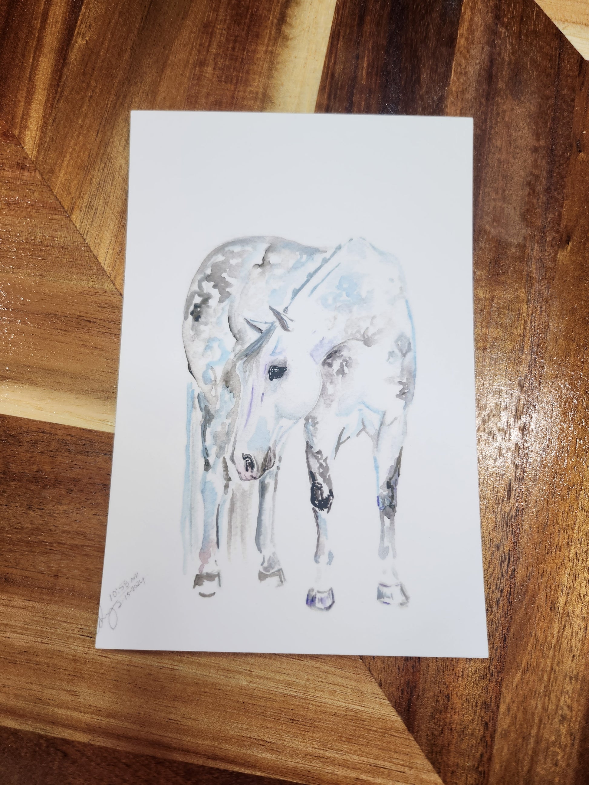 #26 Tuppins Postcard (4x6) - SonaEquestrian