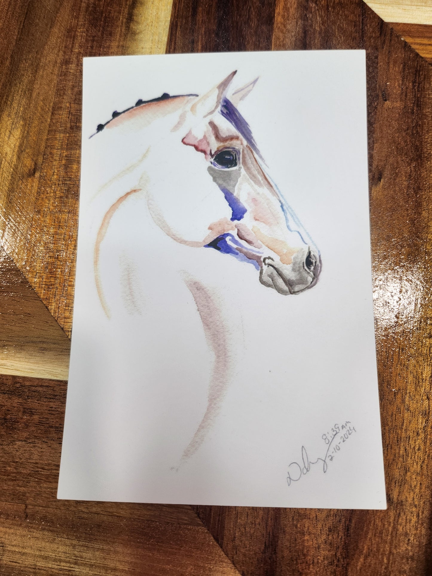 #23 Hello Postcard (4x6) - SonaEquestrian