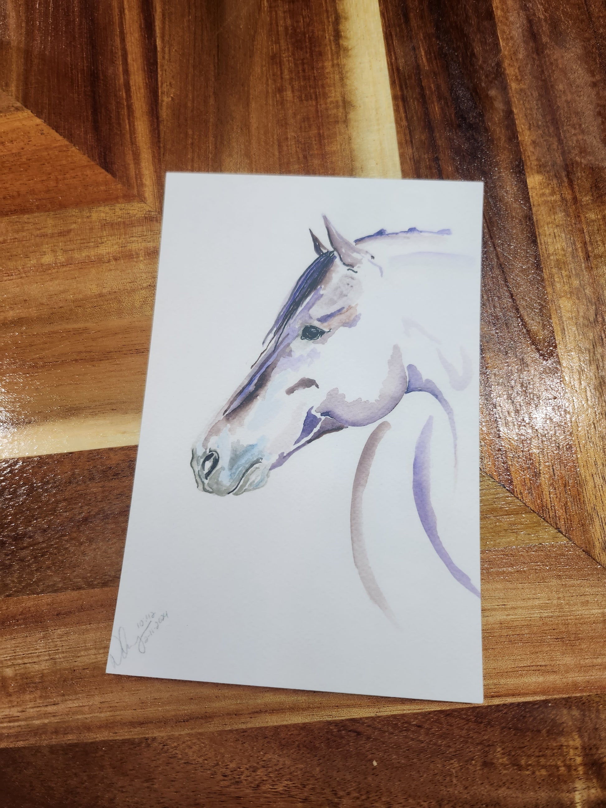 #24 Greetings Postcard (4x6) - SonaEquestrian