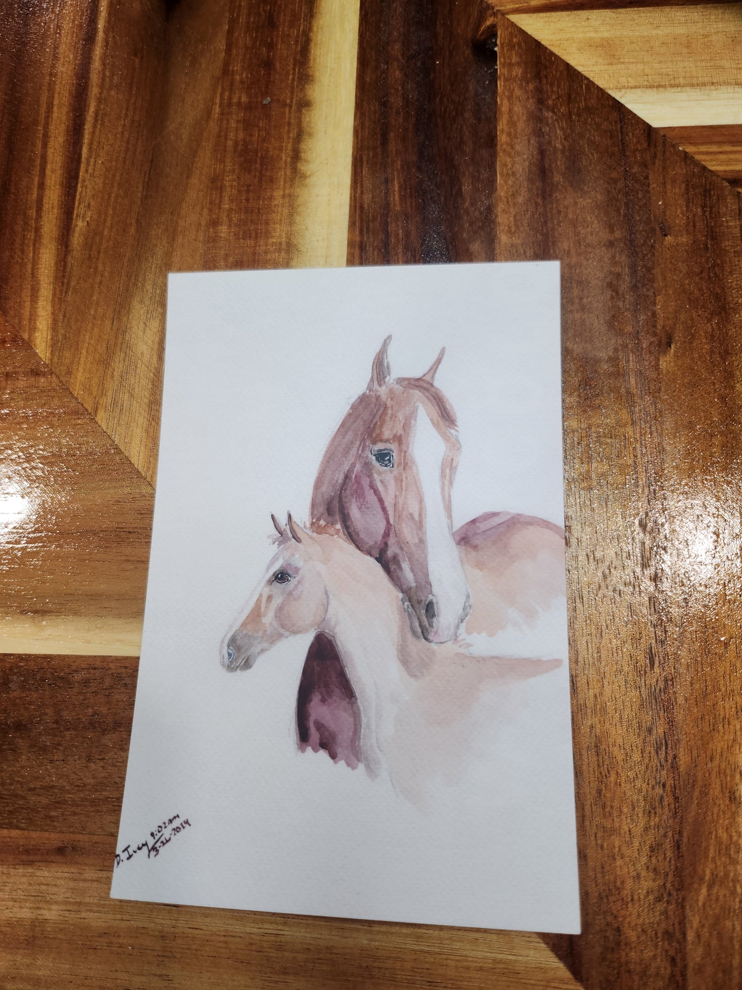3030-#1 Sunshine Hugs Postcard (4x6) - SonaEquestrian