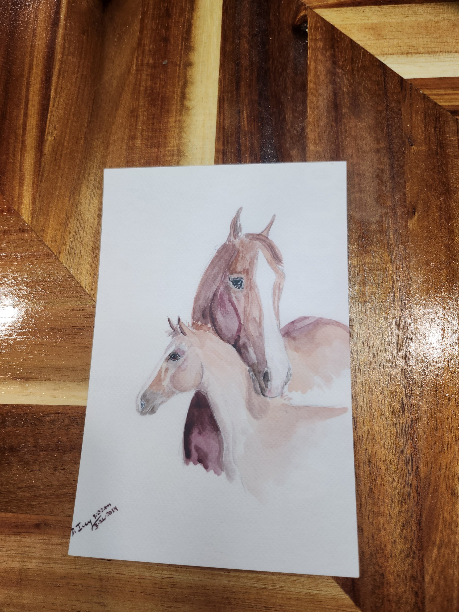 3030-#1 Sunshine Hugs Postcard (4x6) - SonaEquestrian