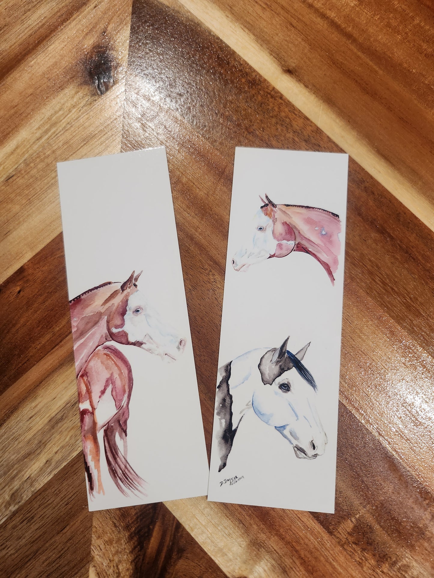 Paint horses Bookmark