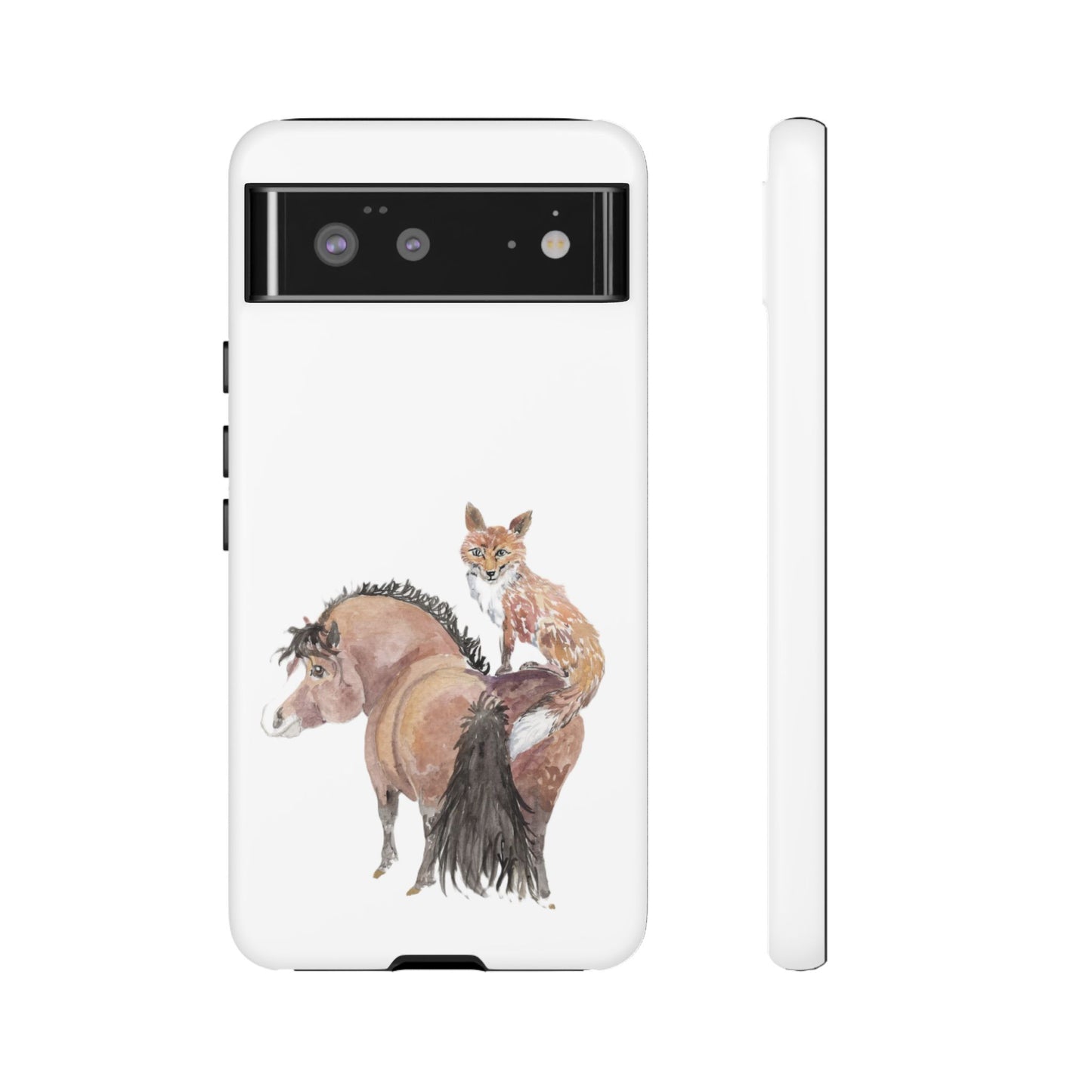 Adorable Little Pony and Fox Friend Tough Phone Case
