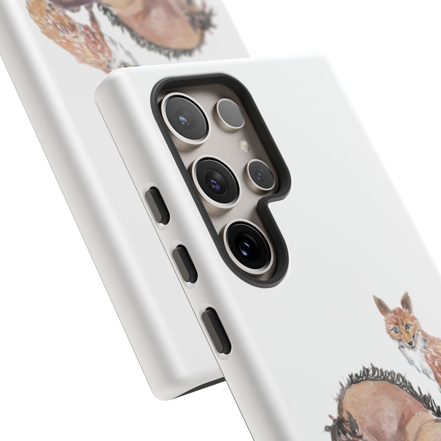 Adorable Little Pony and Fox Friend Tough Phone Case
