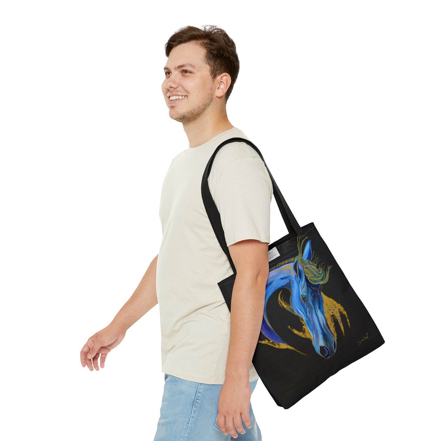 Sea horse Wave- Tote Bag - SonaEquestrian