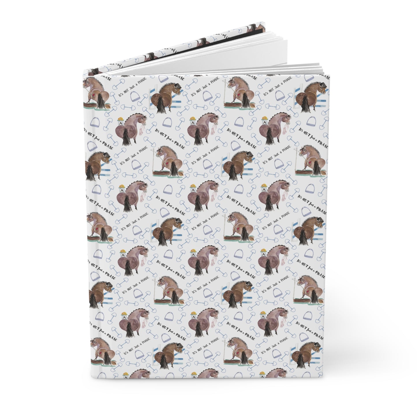 Hardcover Journal Matte - Adorable little It's not Just a phase