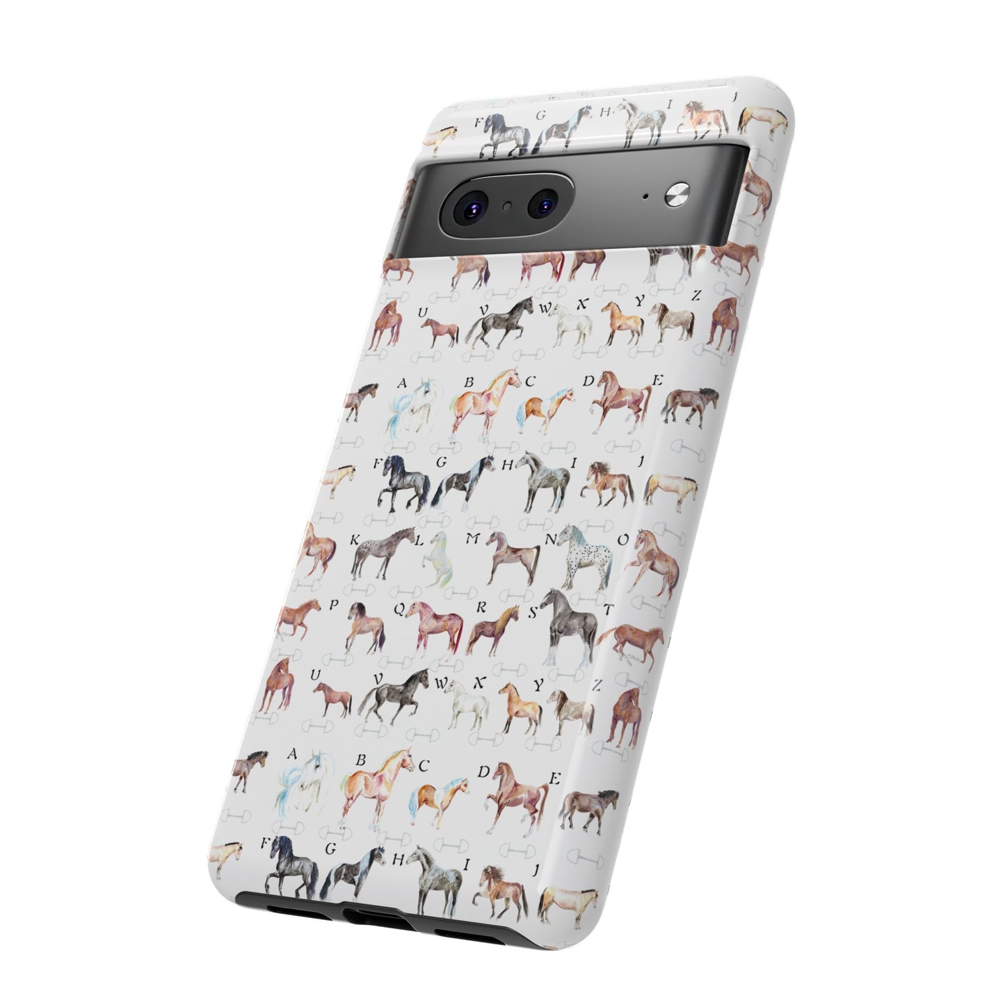ABC Horse Breeds Tough Phone Case