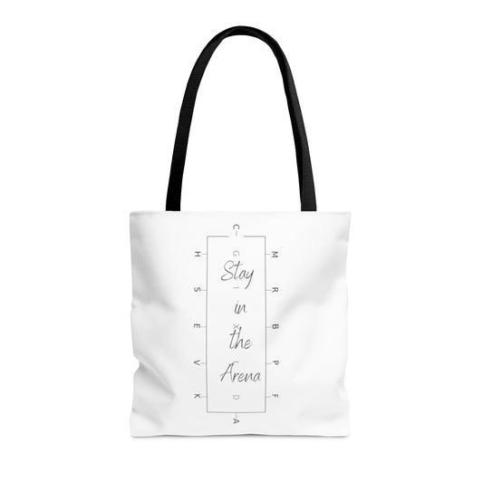 Stay in the Arena Tote Bag (AOP) - SonaEquestrian
