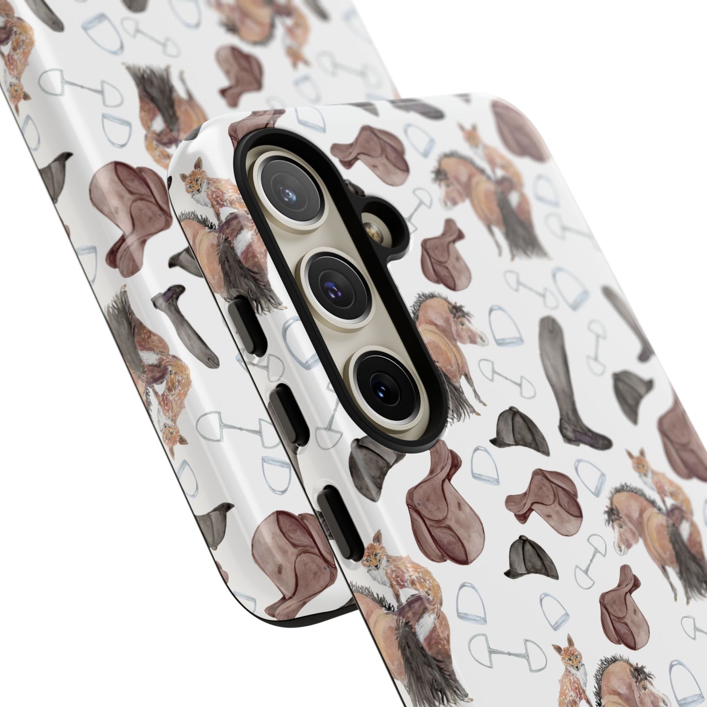 Adorable Little Pony and Fox Print Tough Phone Case