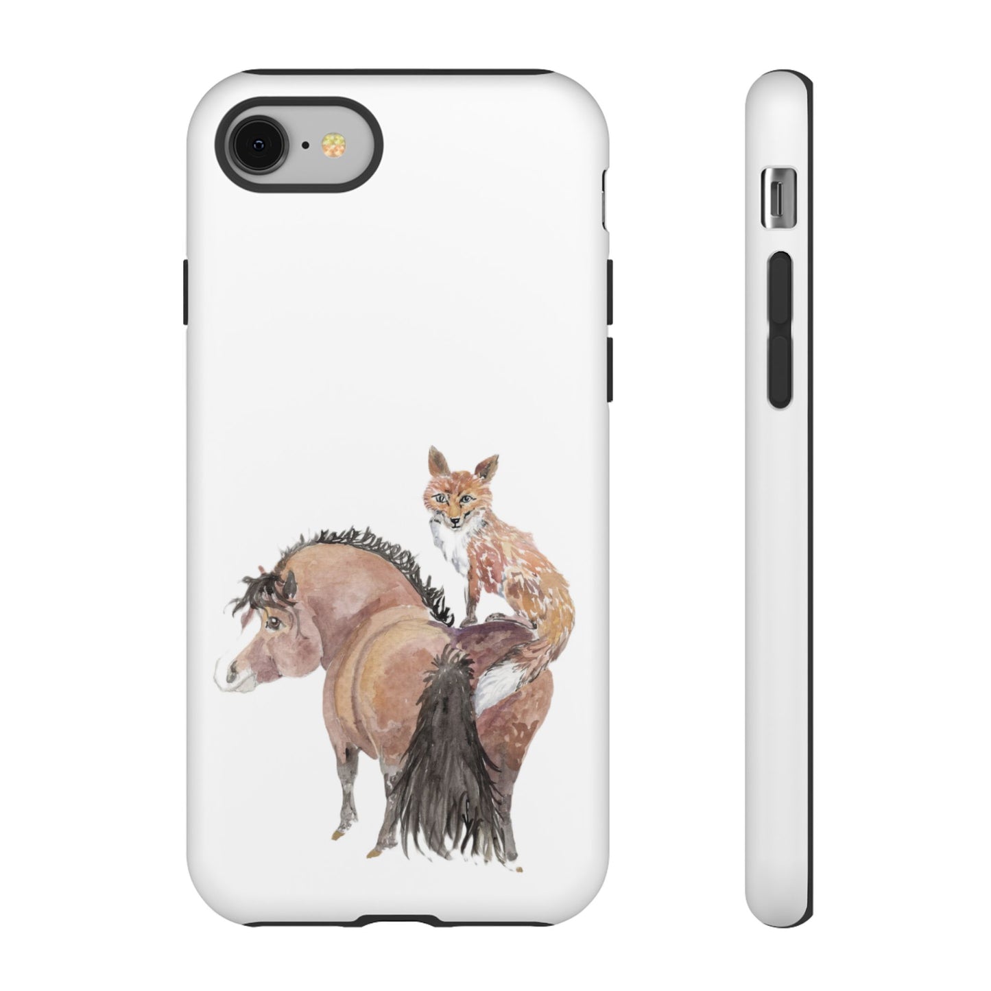Adorable Little Pony and Fox Friend Tough Phone Case