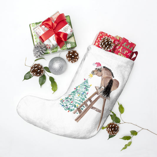 Adorable  Little Tree Trimmer Christmas Stockings