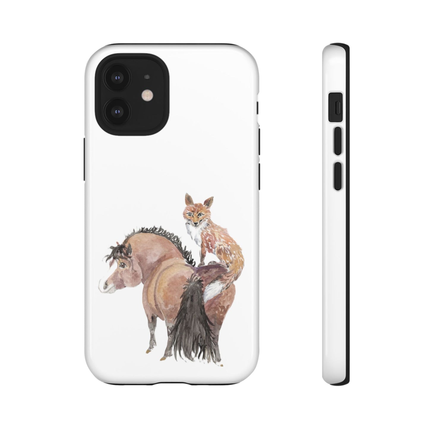 Adorable Little Pony and Fox Friend Tough Phone Case