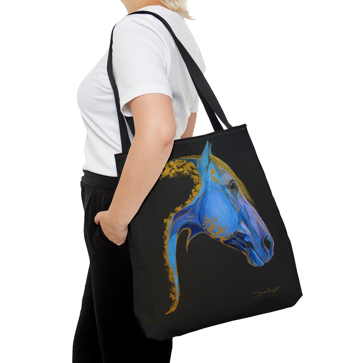 Sea horse Tide -Tote Bag - SonaEquestrian