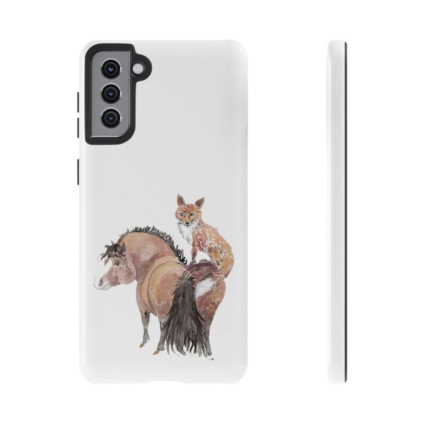 Adorable Little Pony and Fox Friend Tough Phone Case