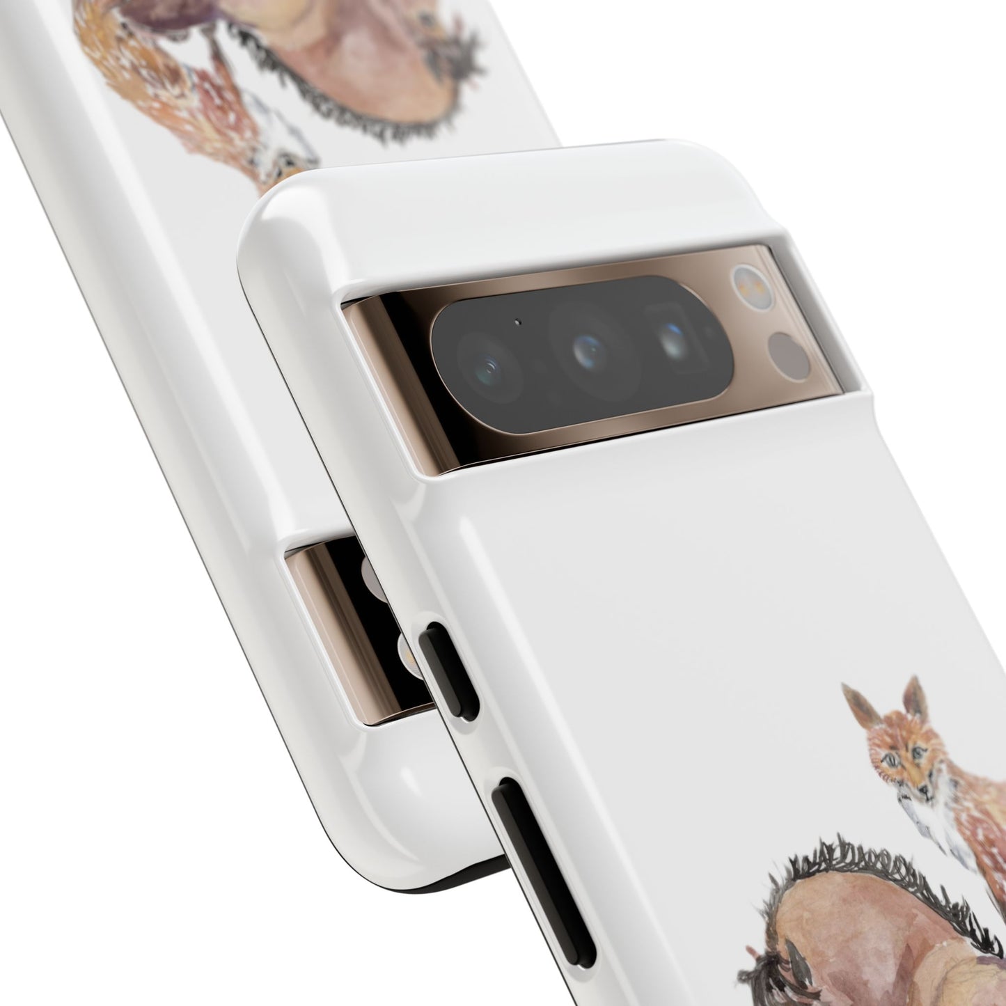 Adorable Little Pony and Fox Friend Tough Phone Case