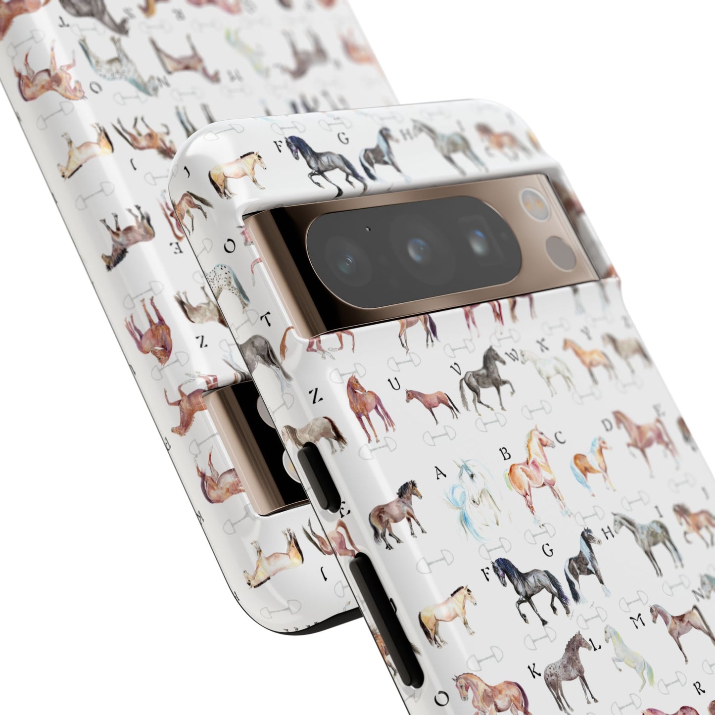 ABC Horse Breeds Tough Phone Case