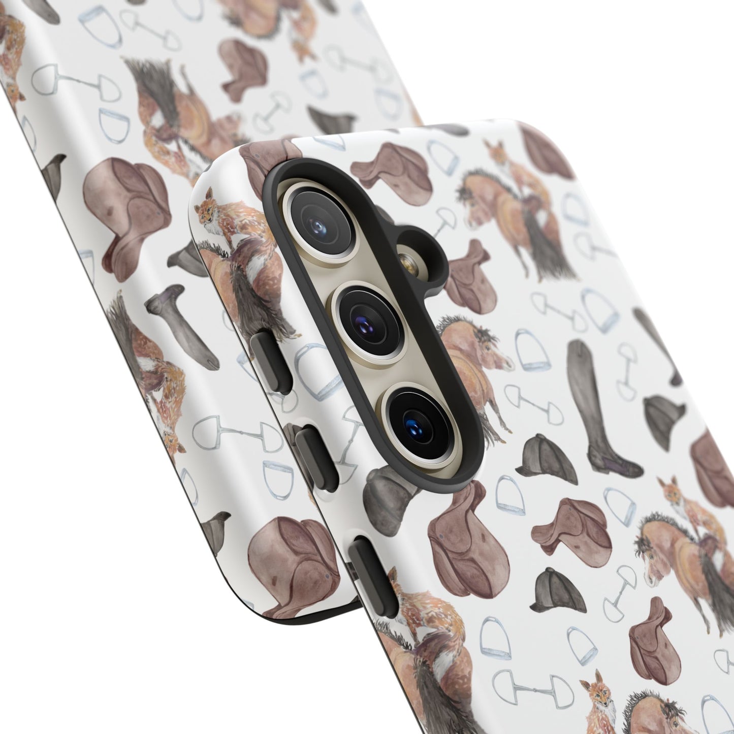 Adorable Little Pony and Fox Print Tough Phone Case