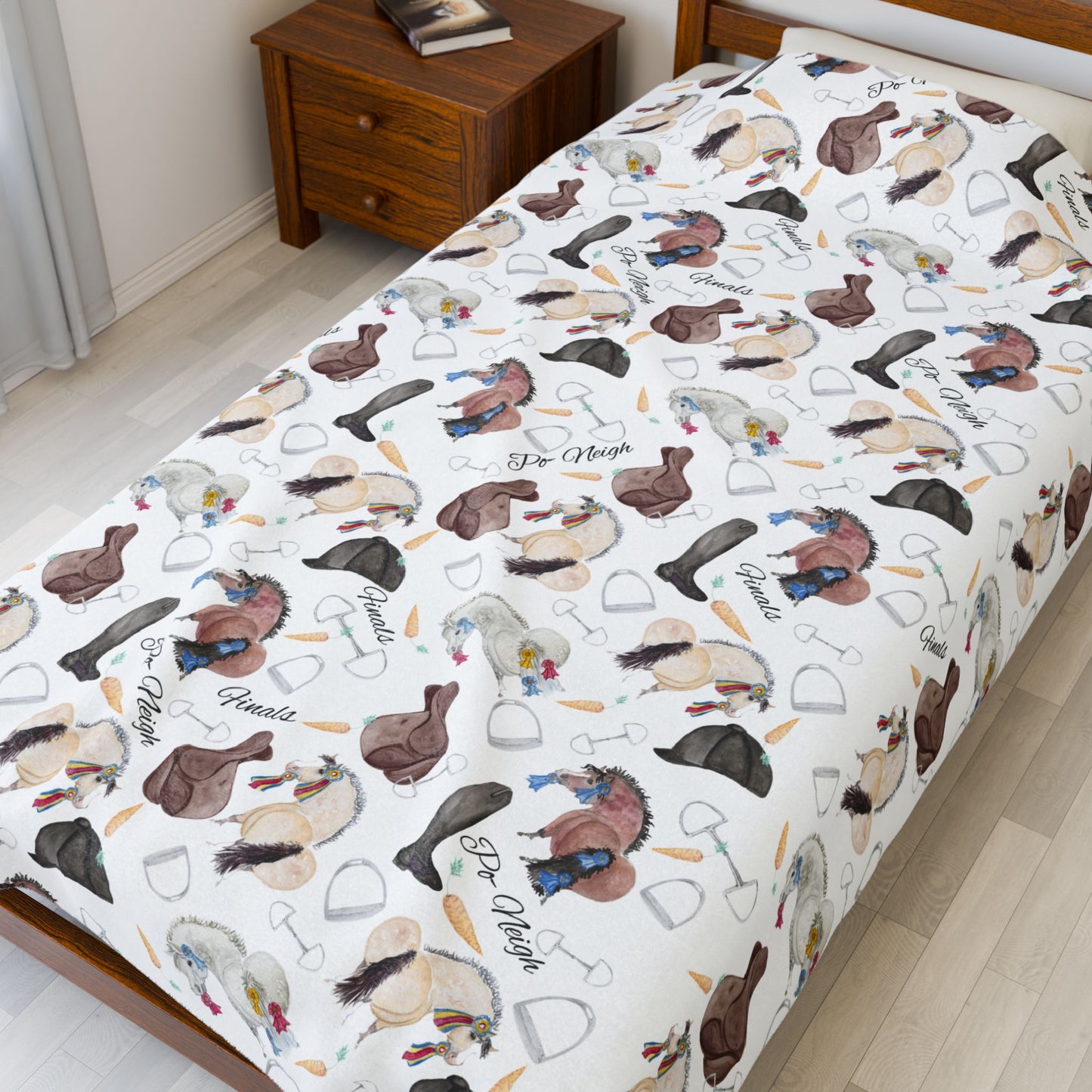 Plush Blanket Adorable po- Neigh Finals