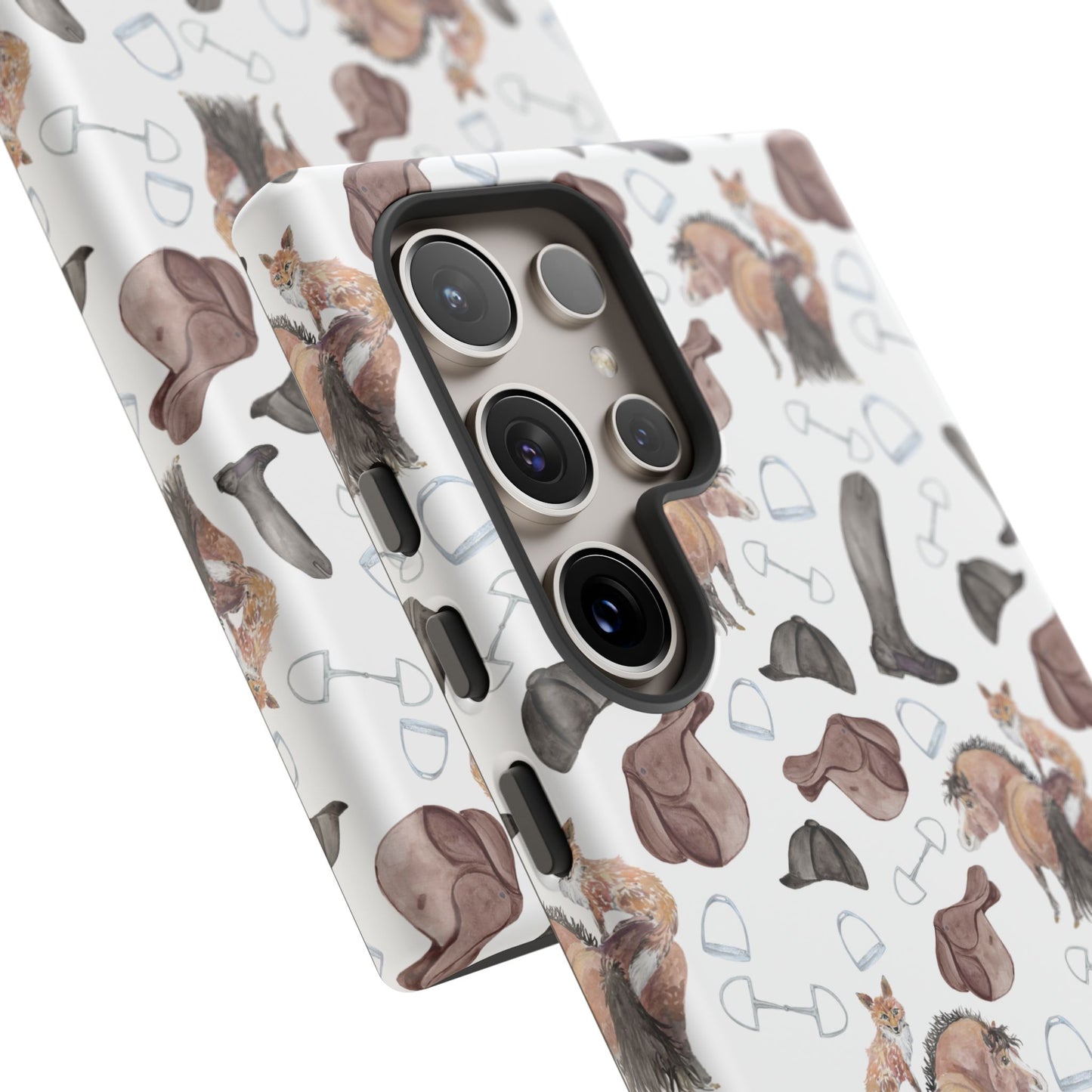 Adorable Little Pony and Fox Print Tough Phone Case