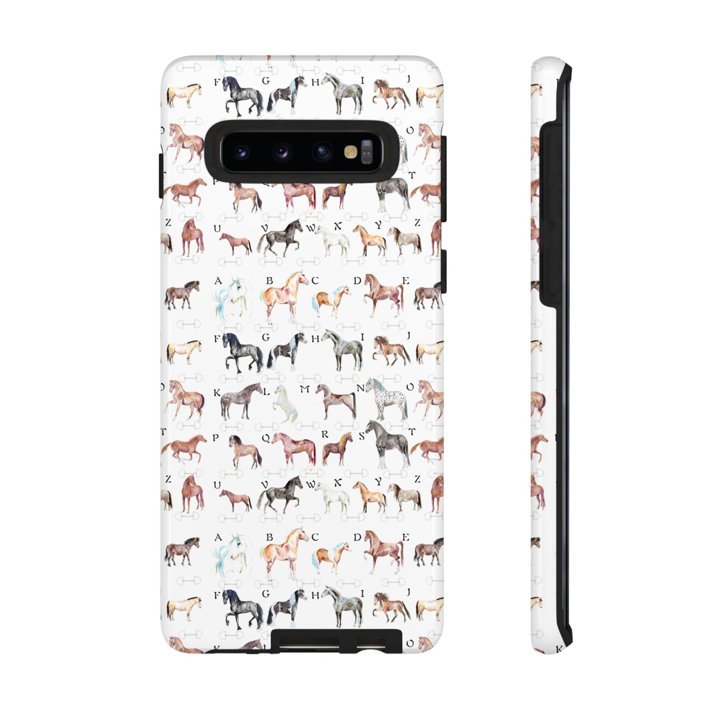 ABC Horse Breeds Tough Phone Case