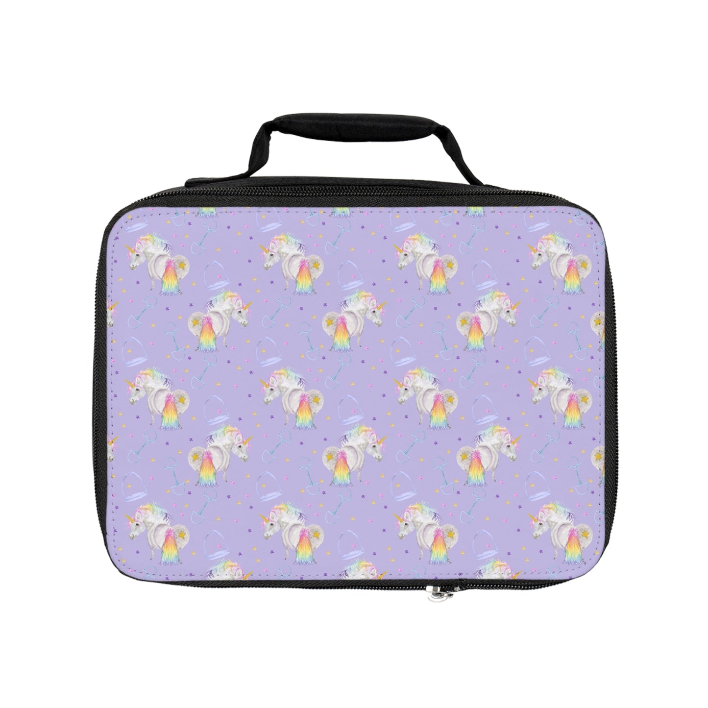 Adorable little Unicorn - Lavender Lunch Bag