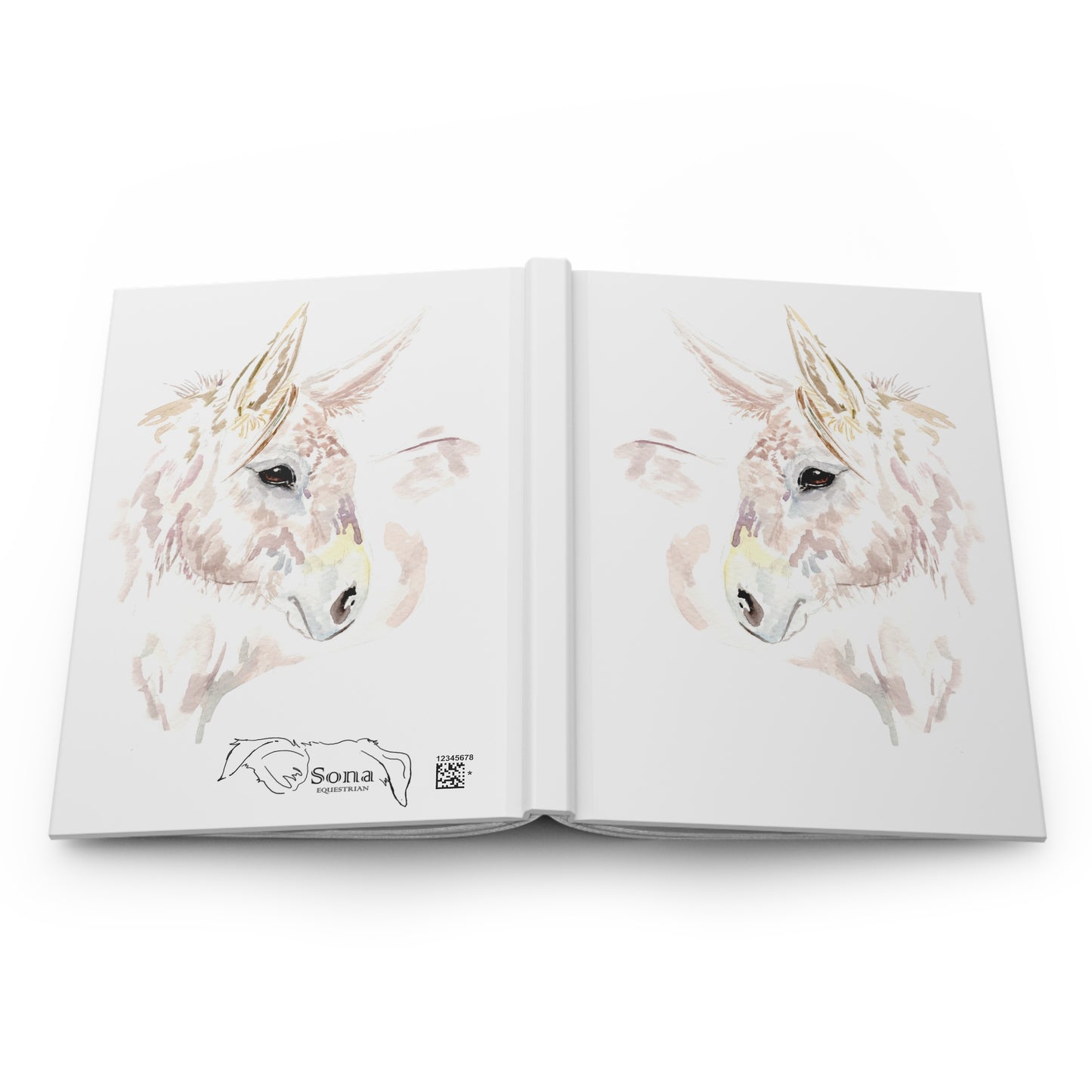 Expressive- Donkey watercolor- Journal