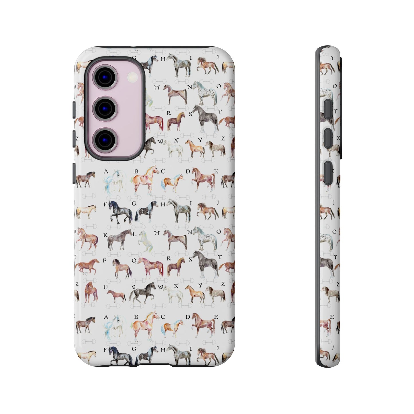 ABC Horse Breeds Tough Phone Case