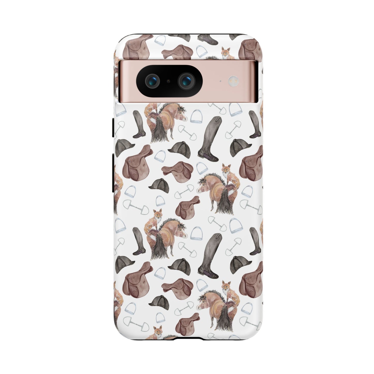 Adorable Little Pony and Fox Print Tough Phone Case