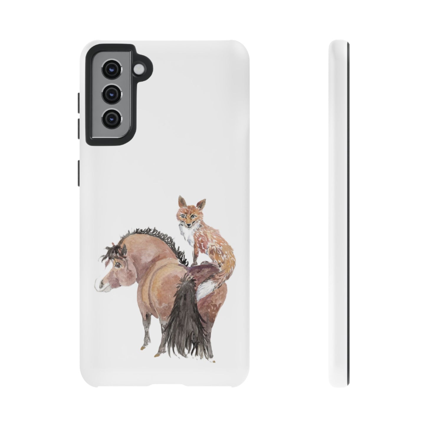 Adorable Little Pony and Fox Friend Tough Phone Case