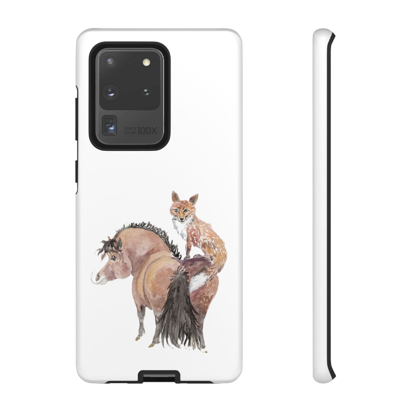 Adorable Little Pony and Fox Friend Tough Phone Case