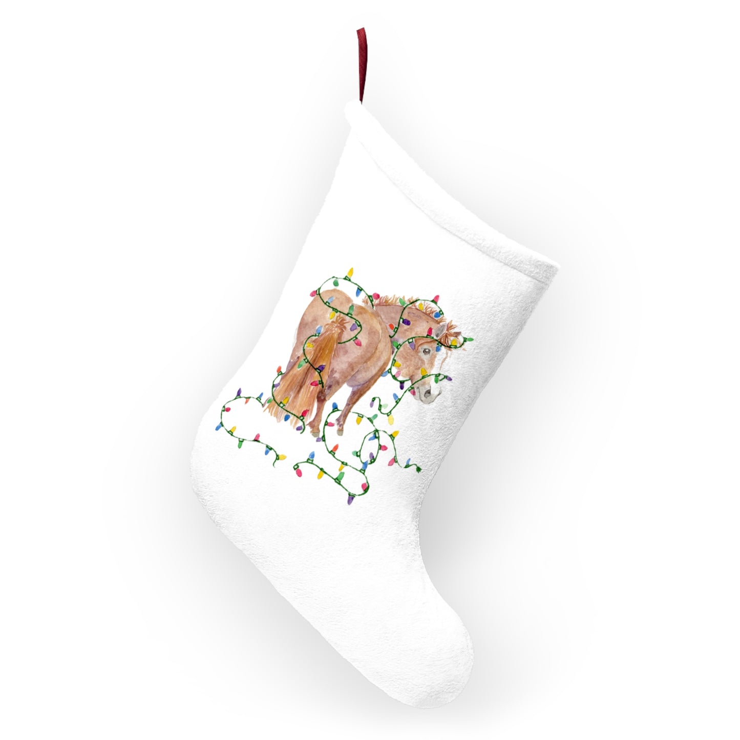 Adorable holiday helper Christmas Stockings