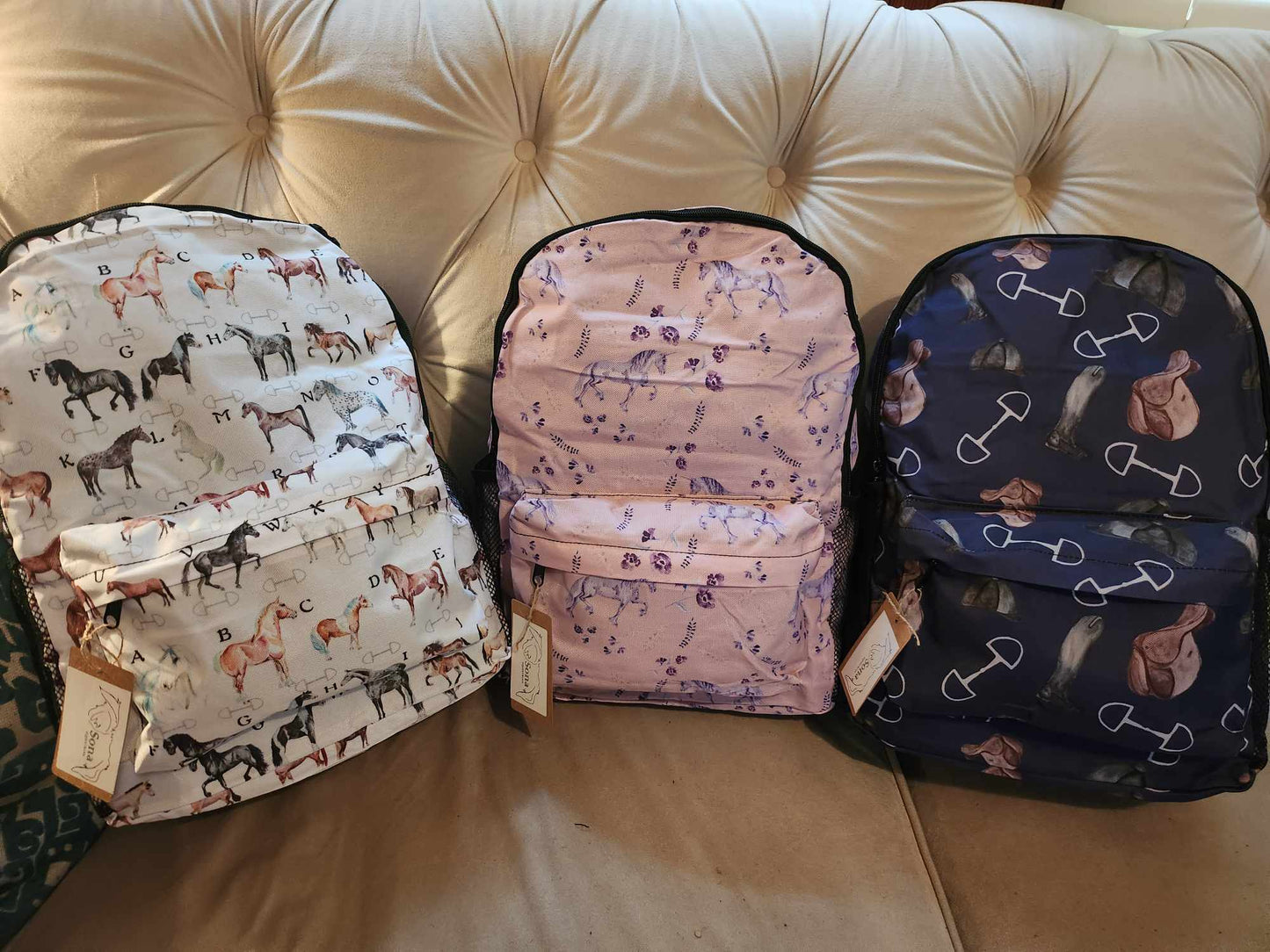 Sona Equestrian Backpacks