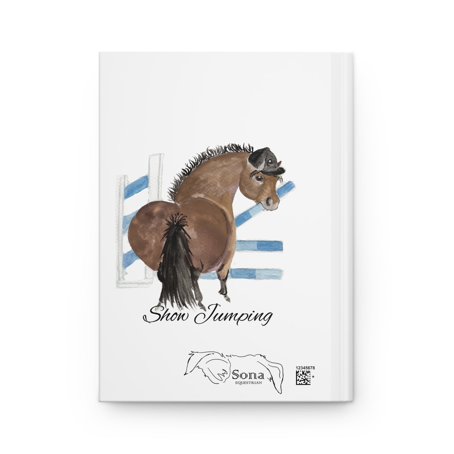 Hardcover Journal Matte -Show Jumping