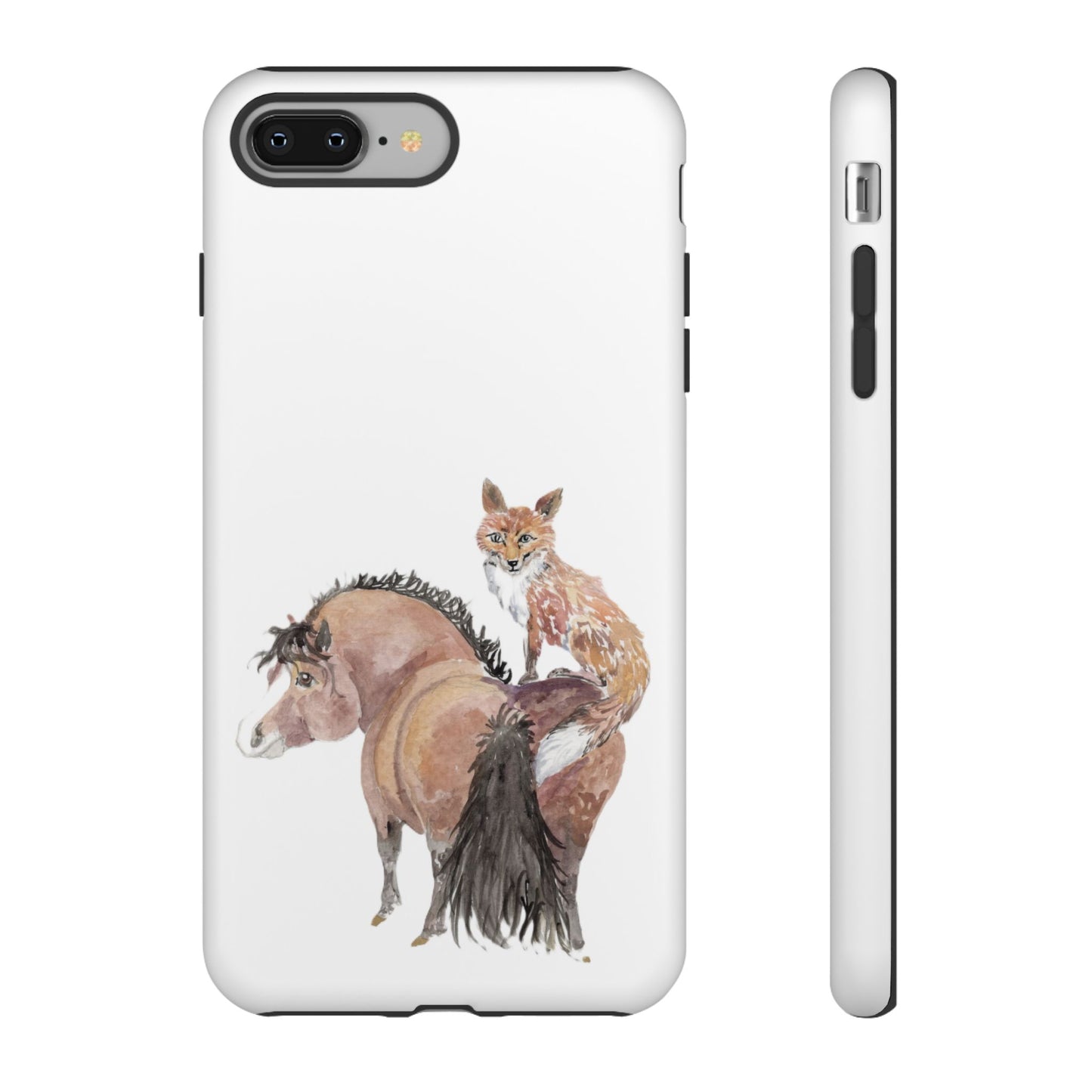 Adorable Little Pony and Fox Friend Tough Phone Case