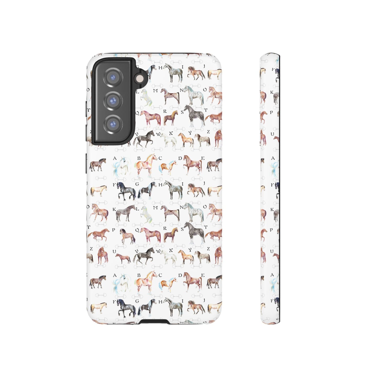 ABC Horse Breeds Tough Phone Case