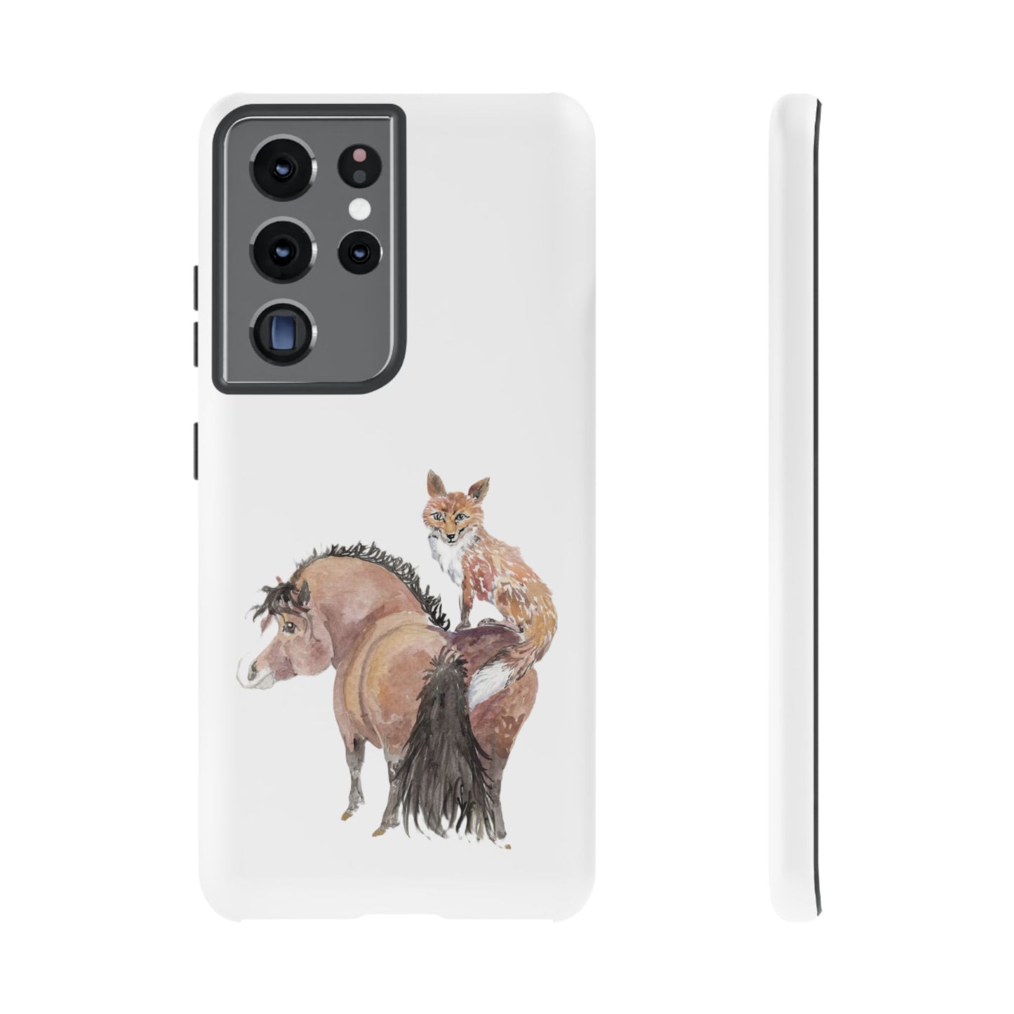 Adorable Little Pony and Fox Friend Tough Phone Case