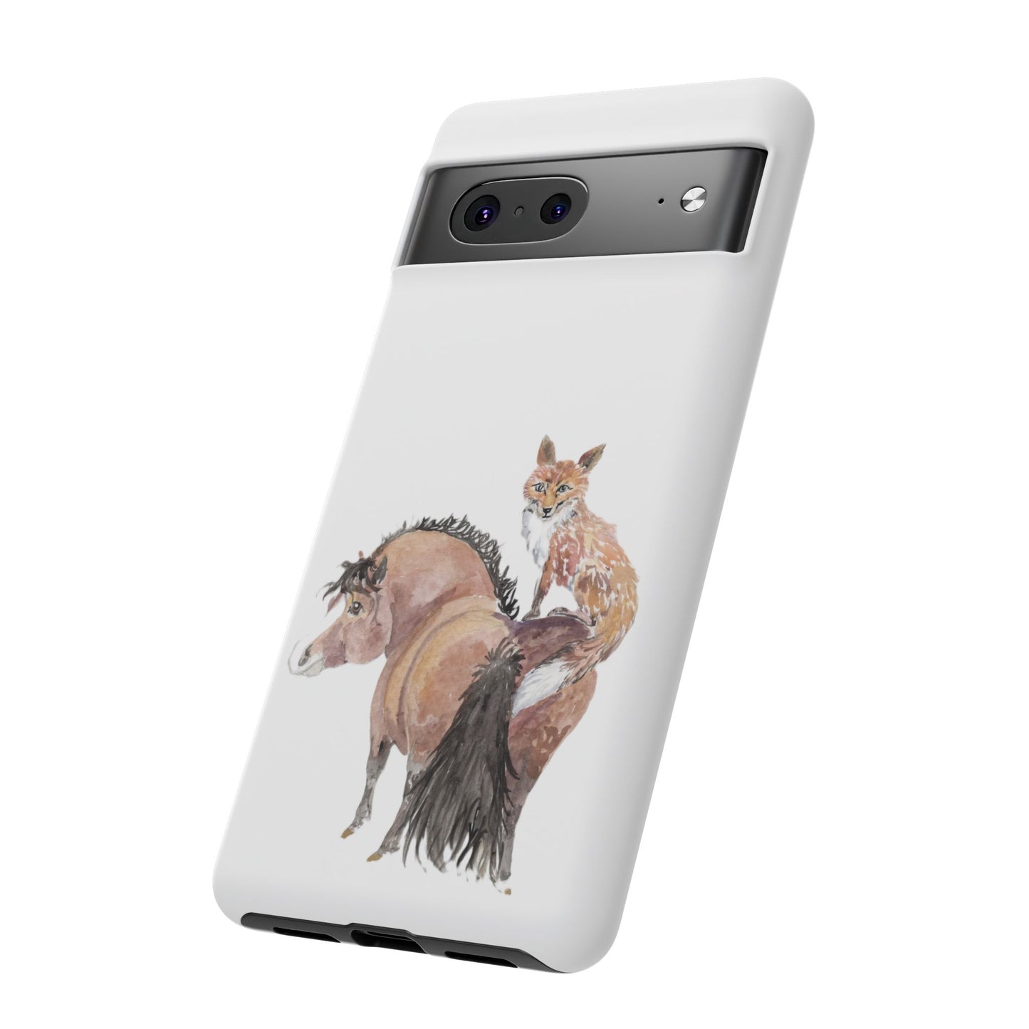 Adorable Little Pony and Fox Friend Tough Phone Case