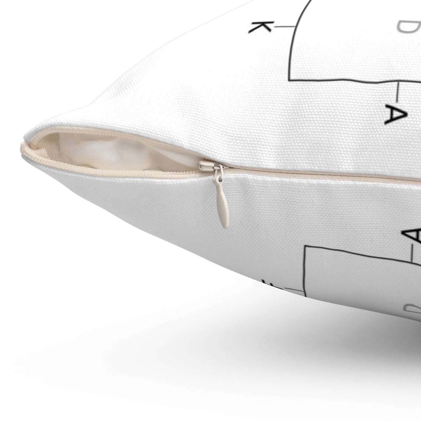 Stay in the Arena Spun Polyester Square Pillow - SonaEquestrian