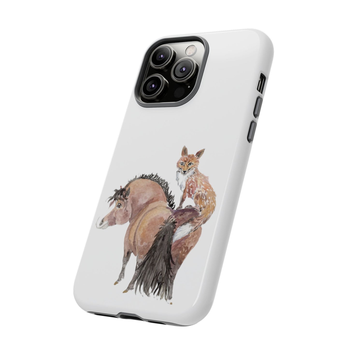 Adorable Little Pony and Fox Friend Tough Phone Case