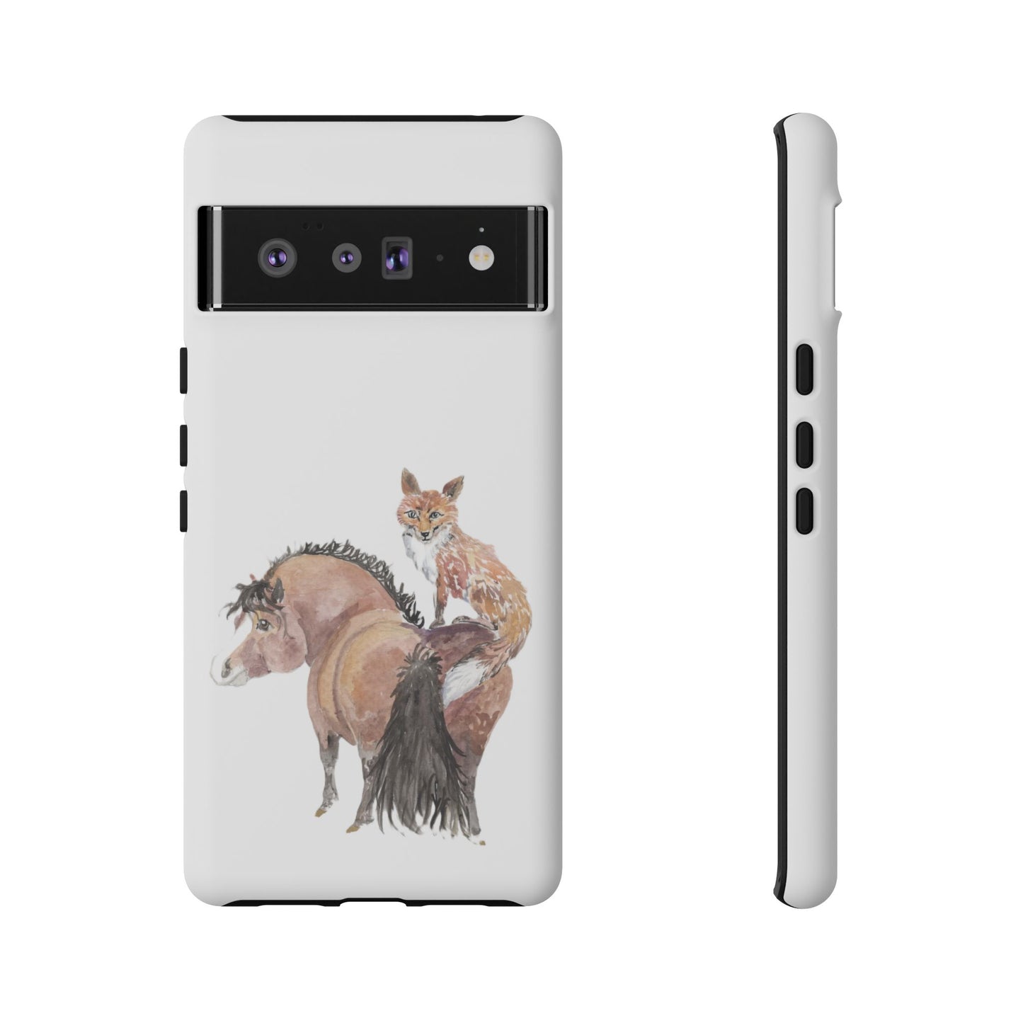Adorable Little Pony and Fox Friend Tough Phone Case