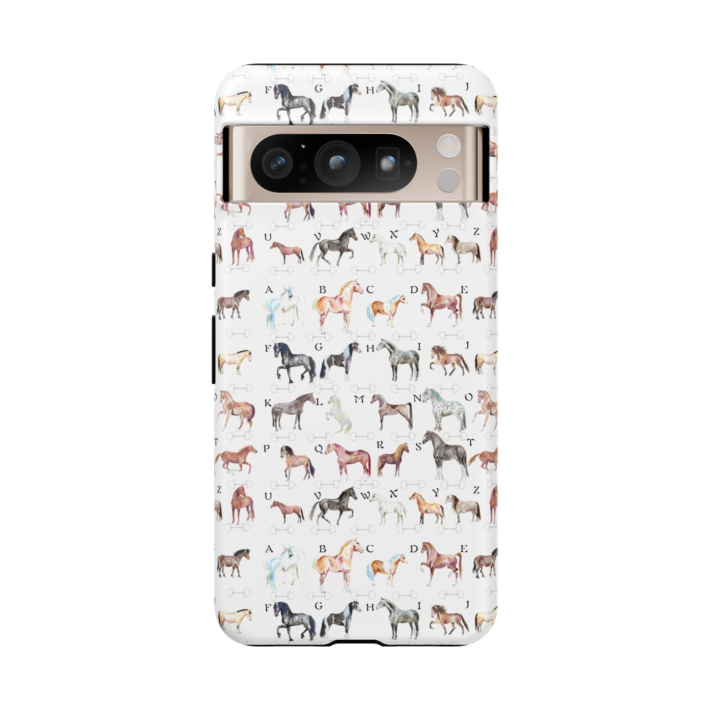ABC Horse Breeds Tough Phone Case