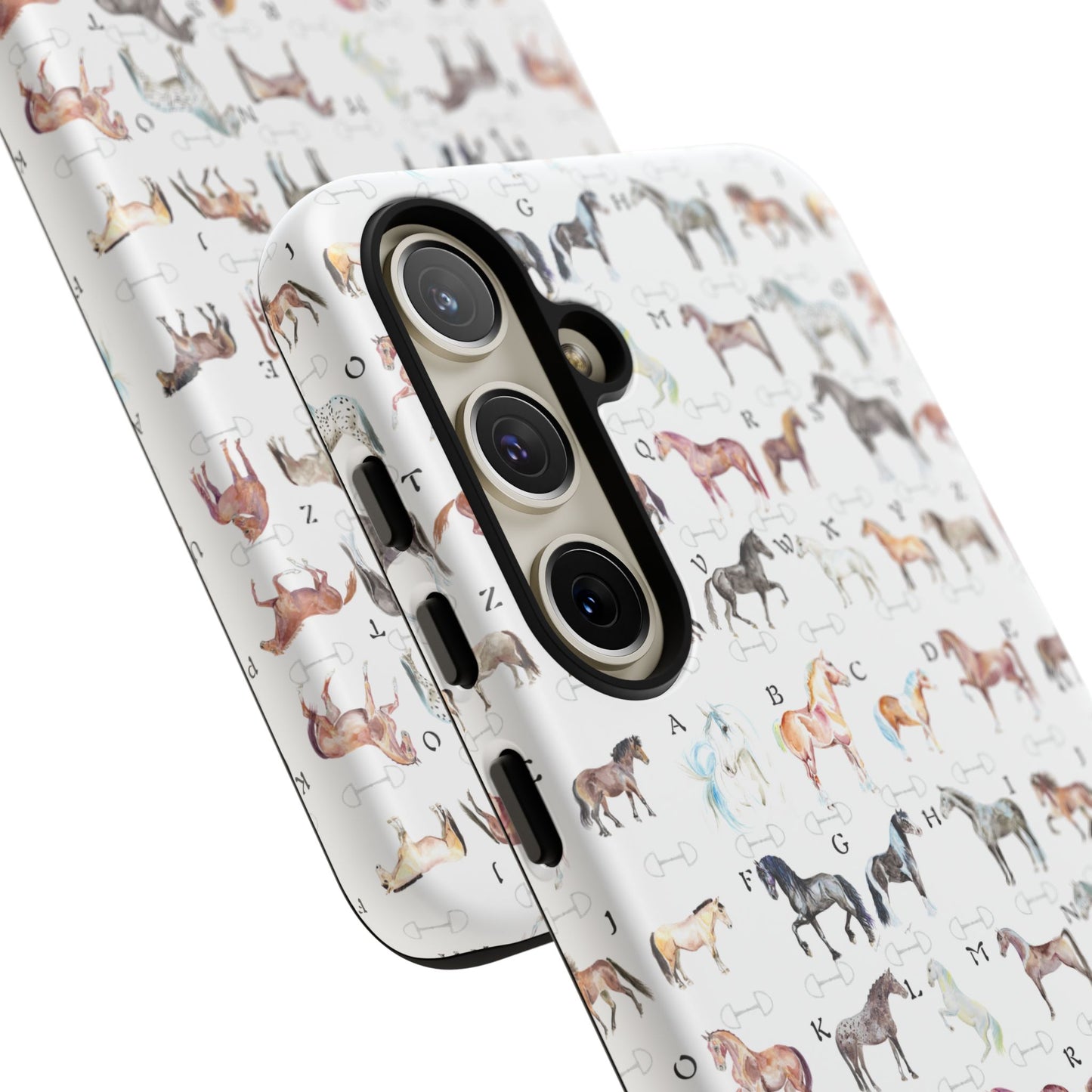 ABC Horse Breeds Tough Phone Case