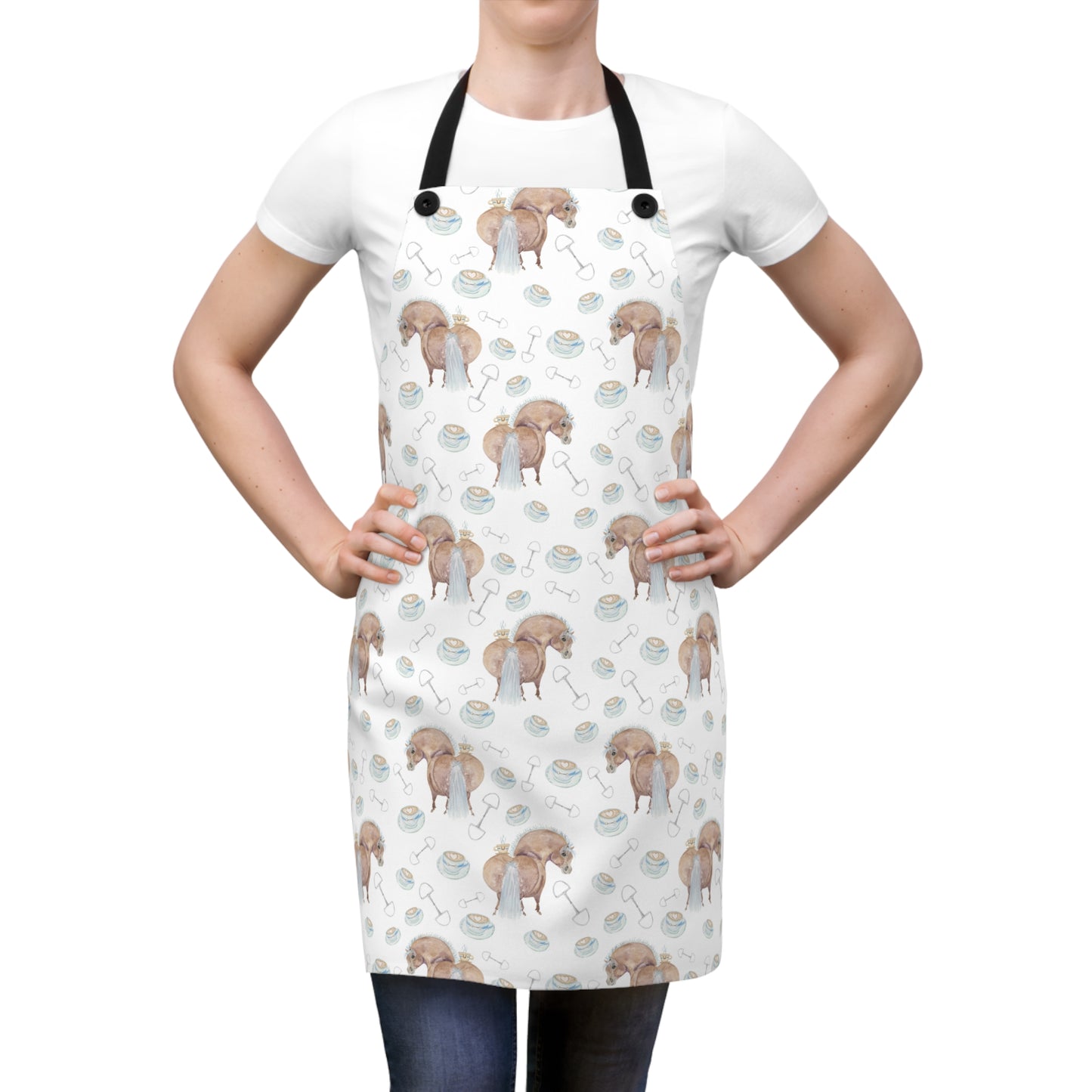 Adorable little cup of love Apron (AOP)