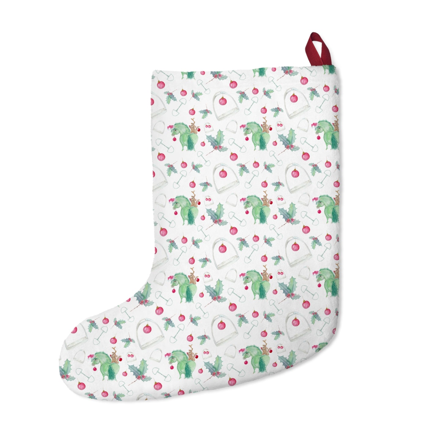 Adorable Grinch Pony Christmas Stockings