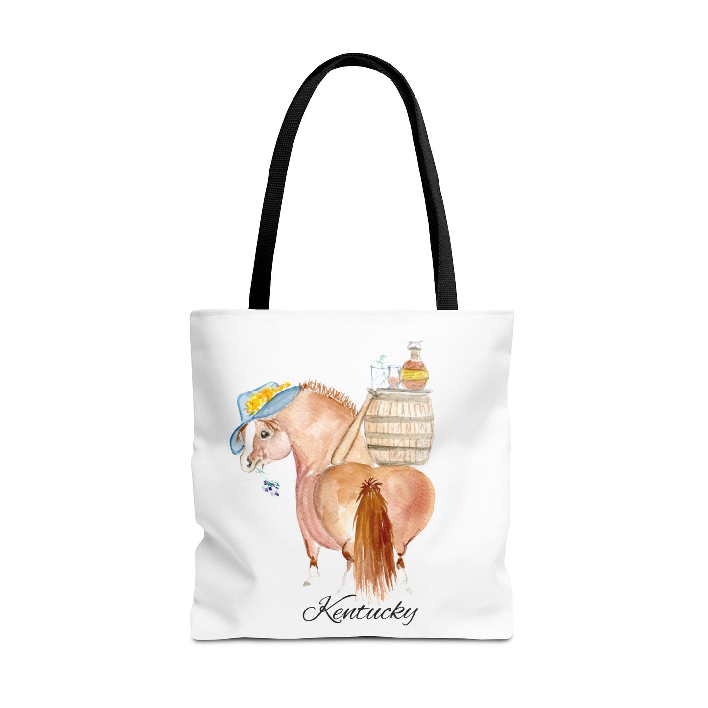 Kentucky Horse Tote Bag - Whimsical Equestrian Design