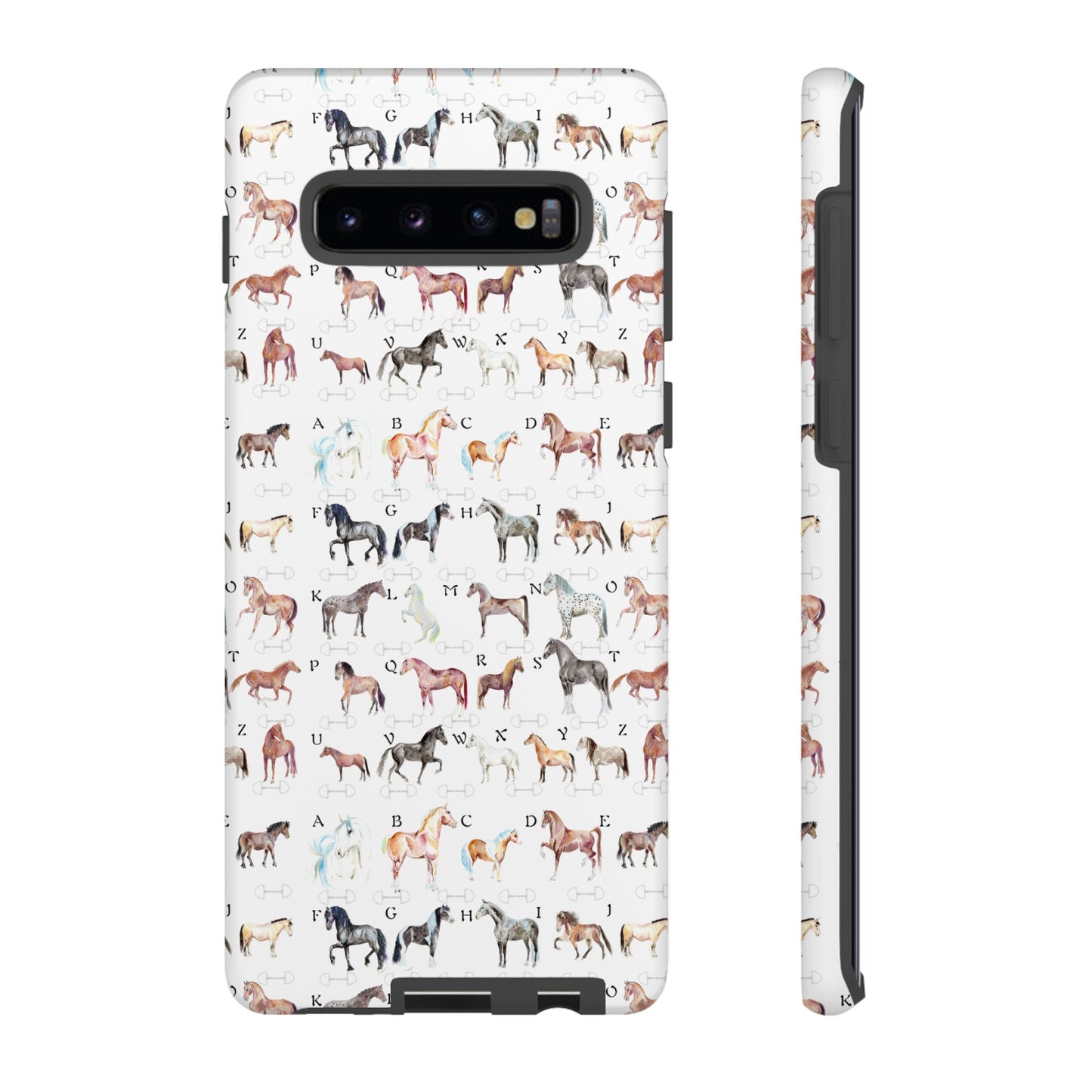 ABC Horse Breeds Tough Phone Case