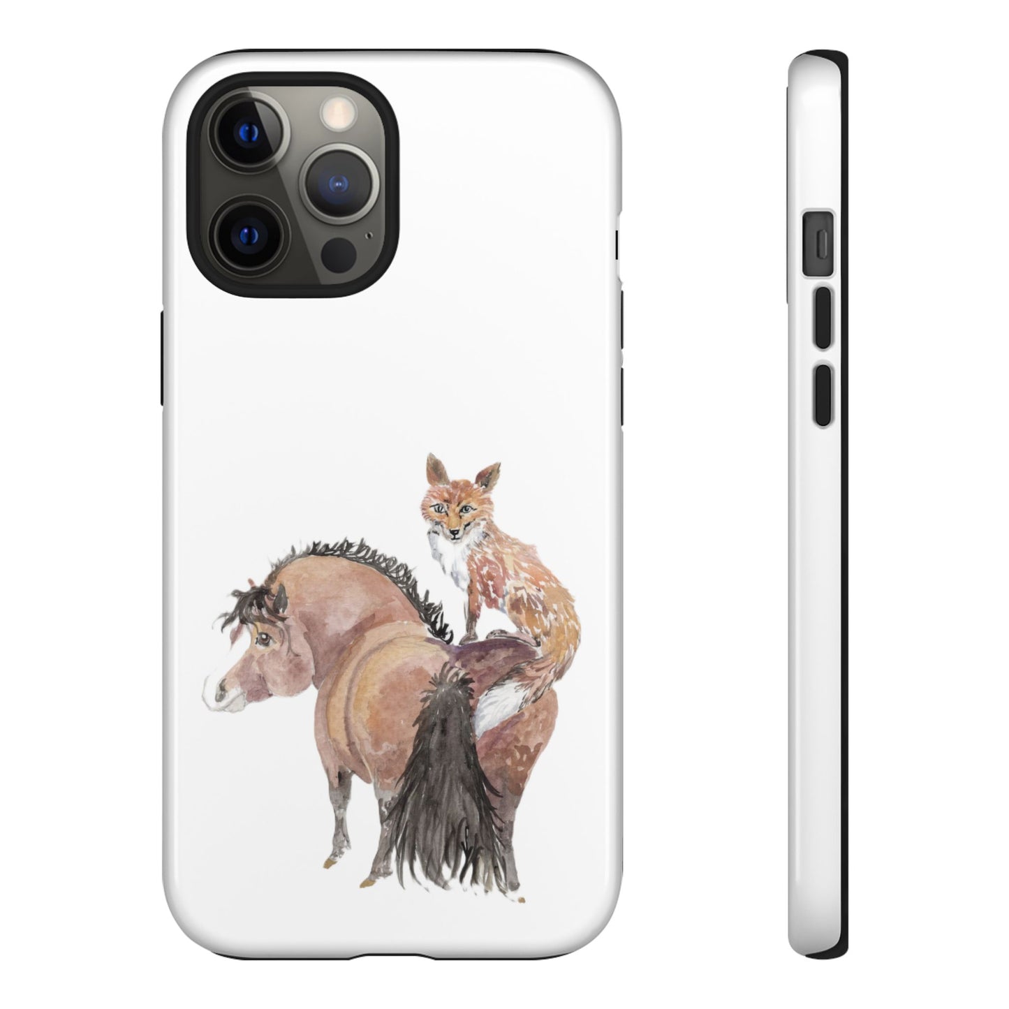 Adorable Little Pony and Fox Friend Tough Phone Case