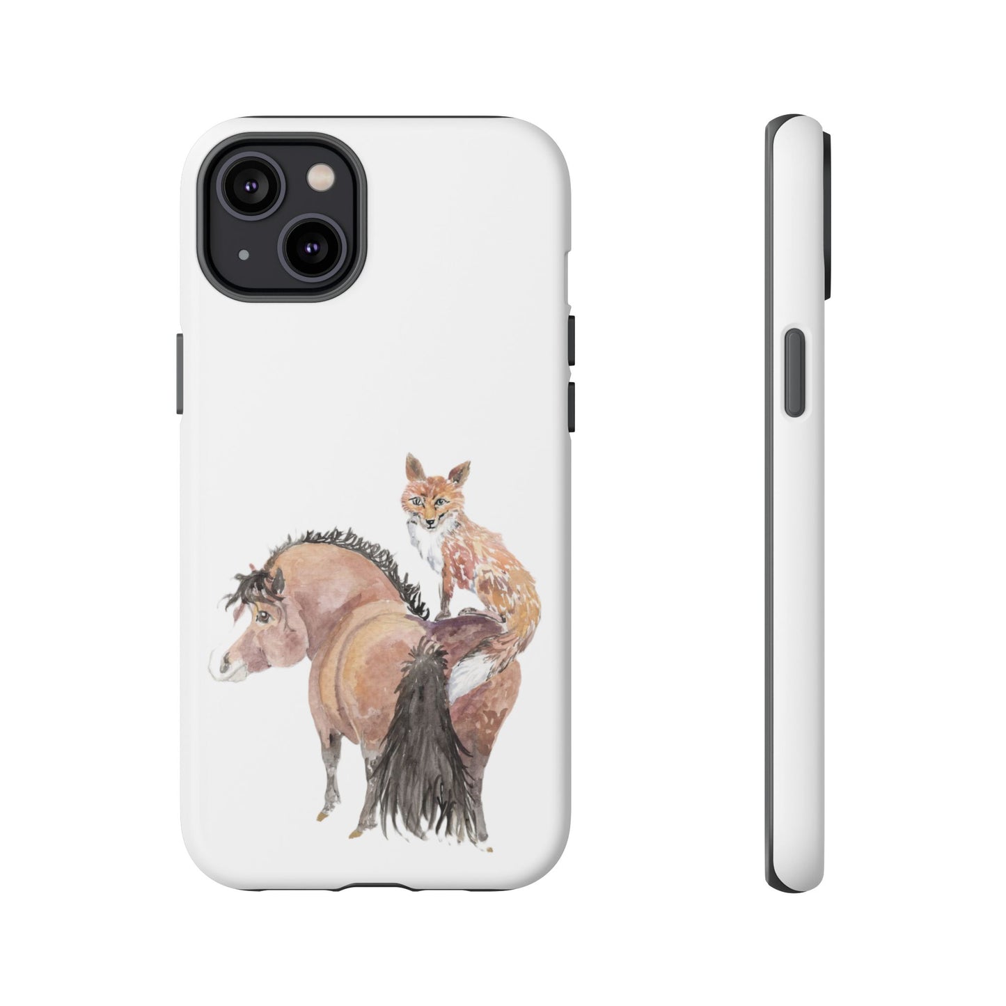 Adorable Little Pony and Fox Friend Tough Phone Case
