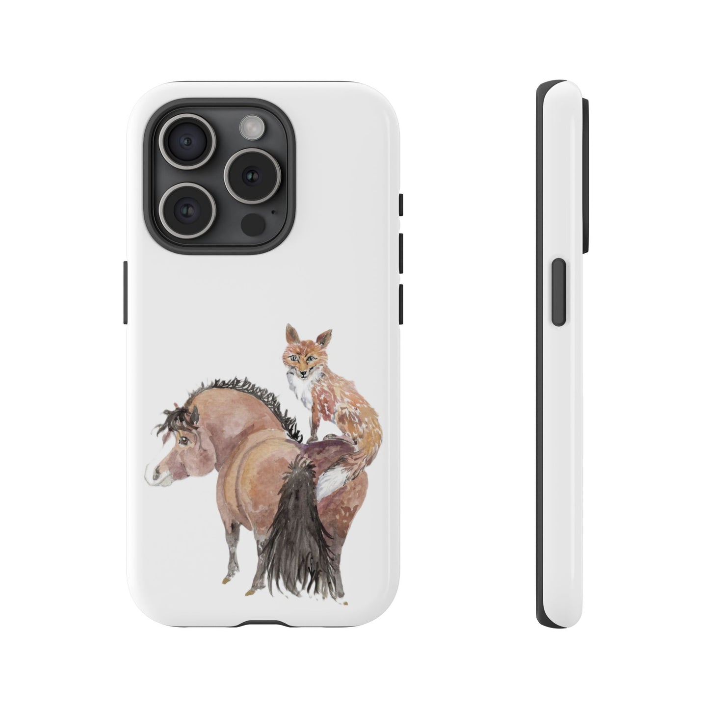 Adorable Little Pony and Fox Friend Tough Phone Case
